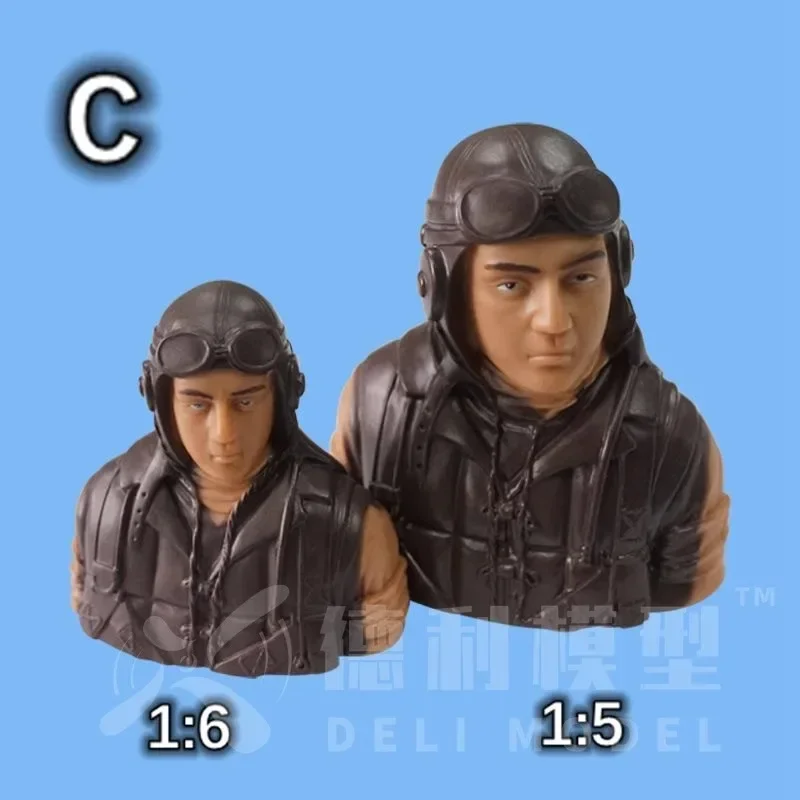 1Pc 1:5 1:6 Speelgoed Bestuurder Mannelijke Model Piloot Voor Rc Vliegtuig Model Accessoires