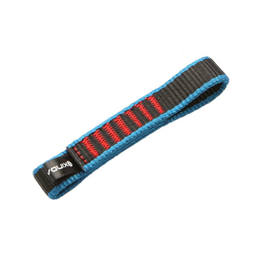 22KN Climbing Webbing 16mm Wide Rock Climbing Webbing Strap Open Sling Nylon Webbing Lanyard Rope QuickDraw Short Webbings Strap: Yellow