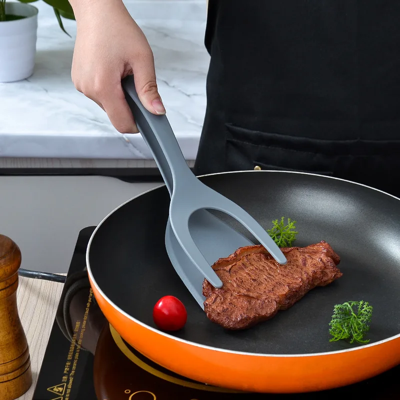 1 Pc Steak Spatel Tang Keuken Accessoires Pannenkoeken Nylon Handvat Flip Tang Flipper Gereedschap Gadgets Eetkamer Bar Huis Tuin