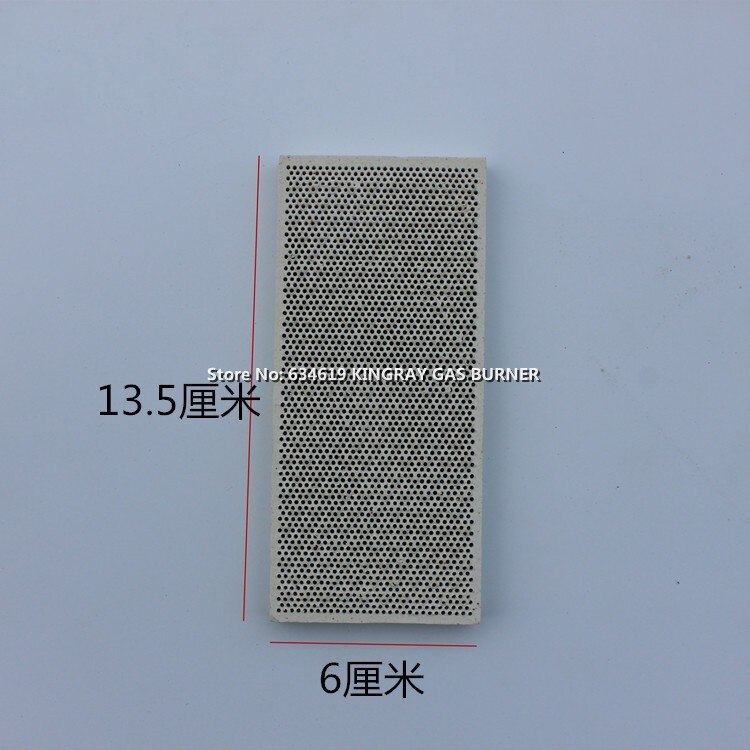 Commercial Infrared Gas Burner Honeycomb Ceramic Plate Burning Plate Grill Honeycomb Ceramic Tiles Burner Accessories
