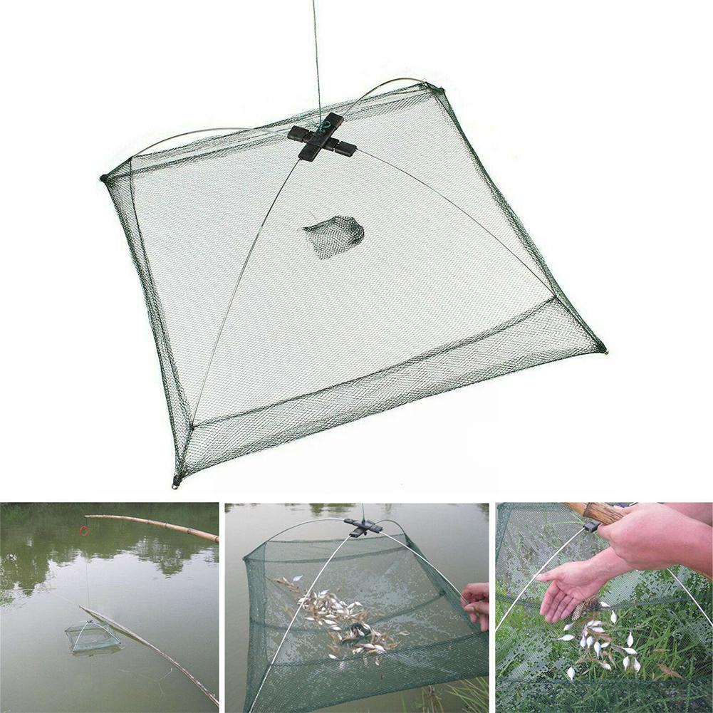 Fish Catching Net Simple Folded Fishing Net Little Fish Shrimp Minnow Crab ... – Grandado