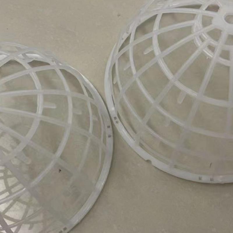 Gabbia per palline per polli Gabbia per palline mobile per polli da 3 pezzi Gabbia per polli di sicurezza per animali domestici Gabbia per polli per criceti a forma di palla