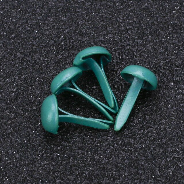 Makeup Beauty for Mini Brad 50PCS Health & Beauty Scrapbook Accessories Brads Nail Tips Round Decorative Nails Photo Frame: 5X8mm Green
