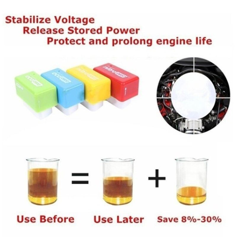 Eco OBD2 Power upgrade fuel saver driver Nitro OBD2 adjustment chip connector box driver ready to reduce fuel consumption tool
