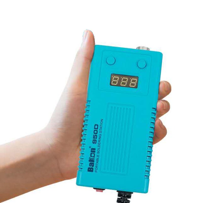 Bakon-soldador eléctrico portátil 950D, estación de soldadura BGA antiestática, herramienta de soldadura con puntas sin plomo T13