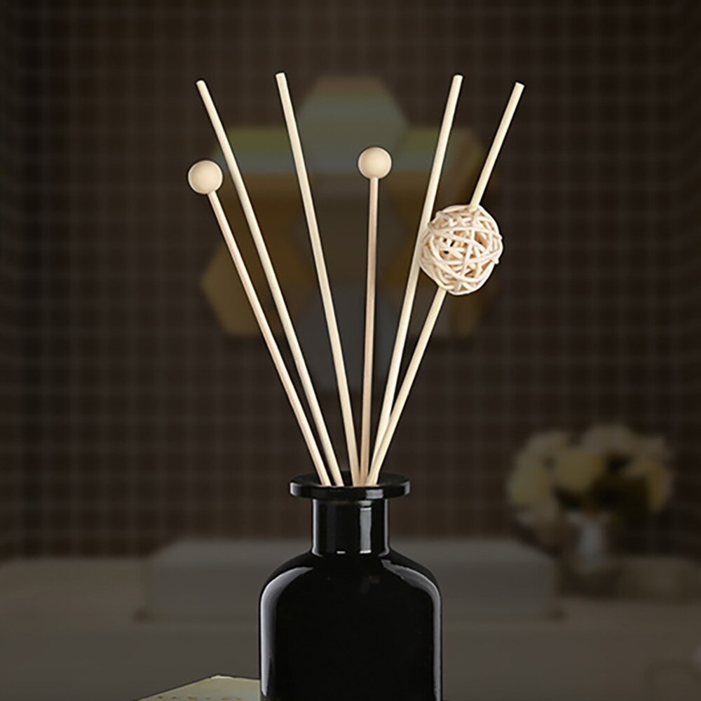 100 stücke 3mm Schilf Diffusor Ersatz Stock DIY handgefertigt Heimat Dekor extra Dicken Rattan Schilf Öl Diffusor Nachfüllung Stöcke