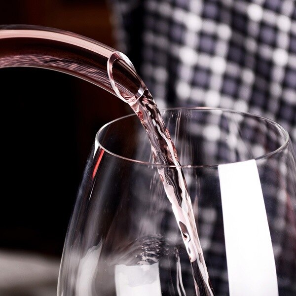 U-shaped wine decanter box harp swan decanter Crystal wine separator
