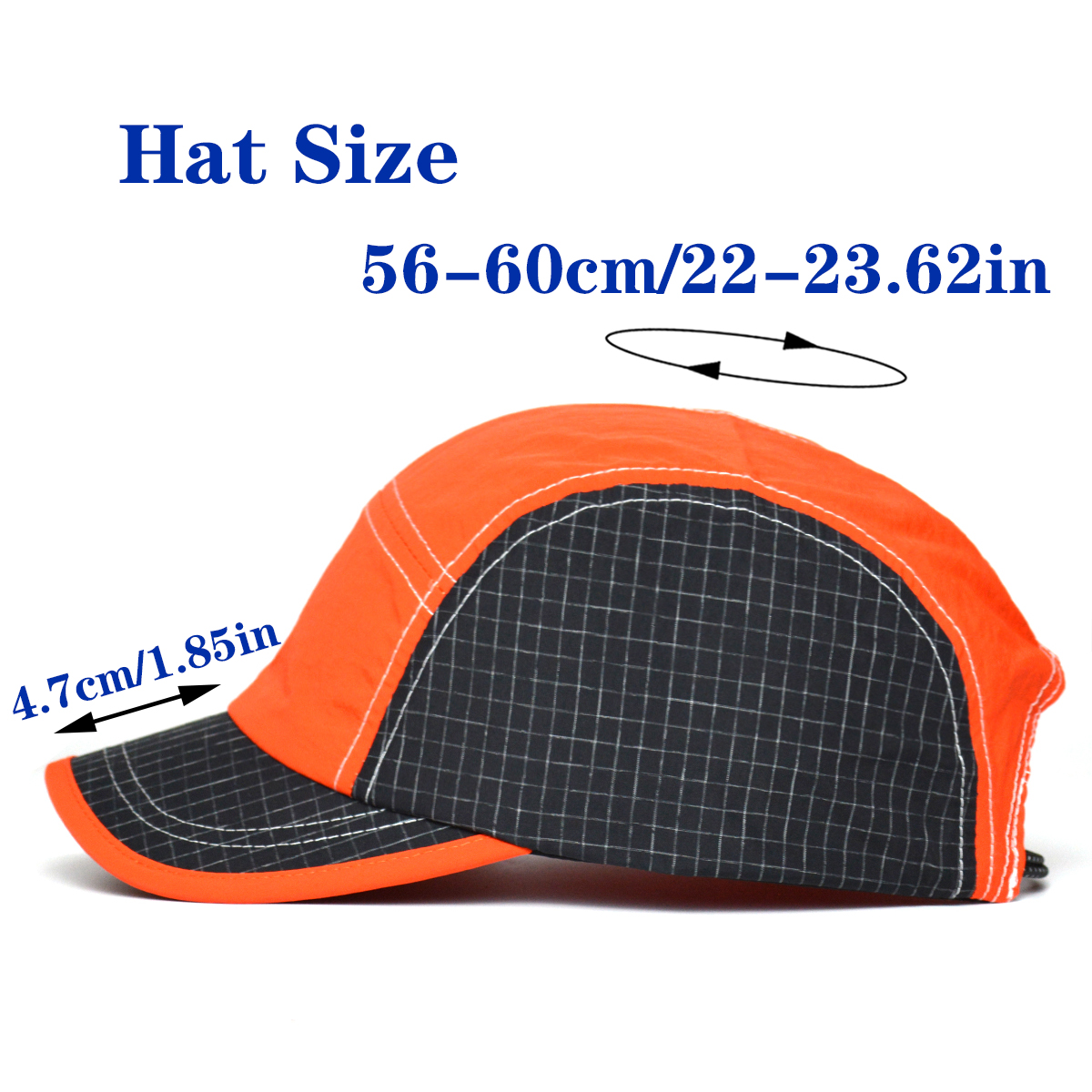 Una gorra de ala corta para hombre, estilo de verano, gorra de béisbol transpirable y de secado rápido, gorra de pico de pato ligera y suave para mujer