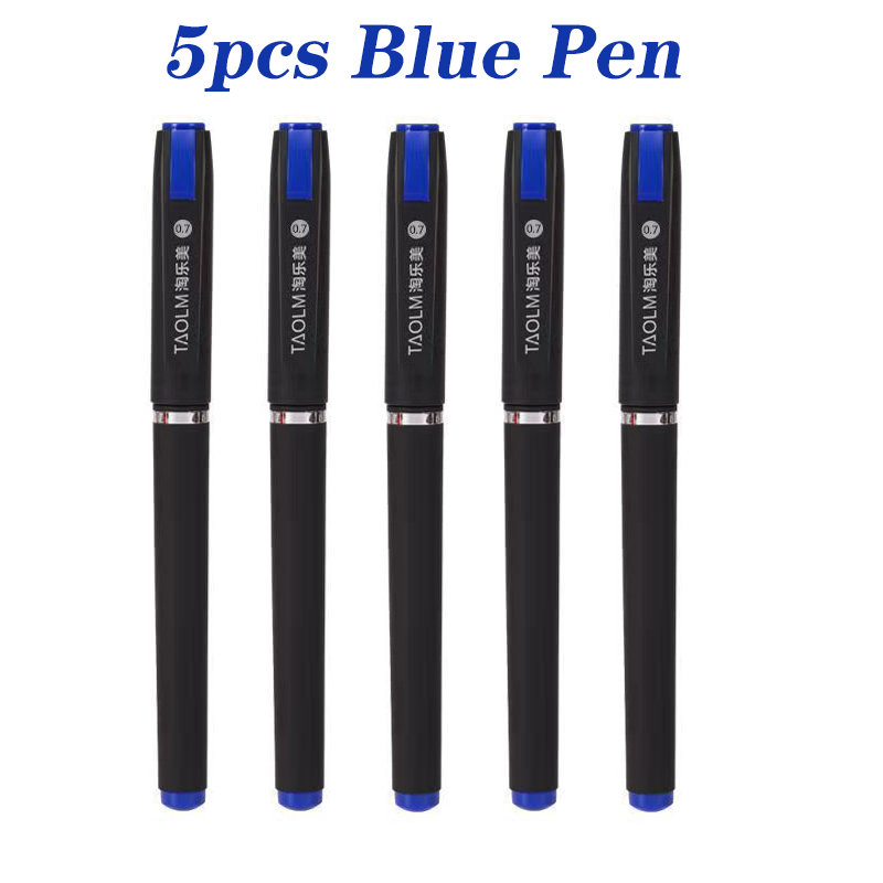 Stylo Gel de grande capacité pour Signature, calligraphie, écriture manuscrite, noir, bleu, rouge, stylo à bille 1.0 0.7 0.5 NibFor Business