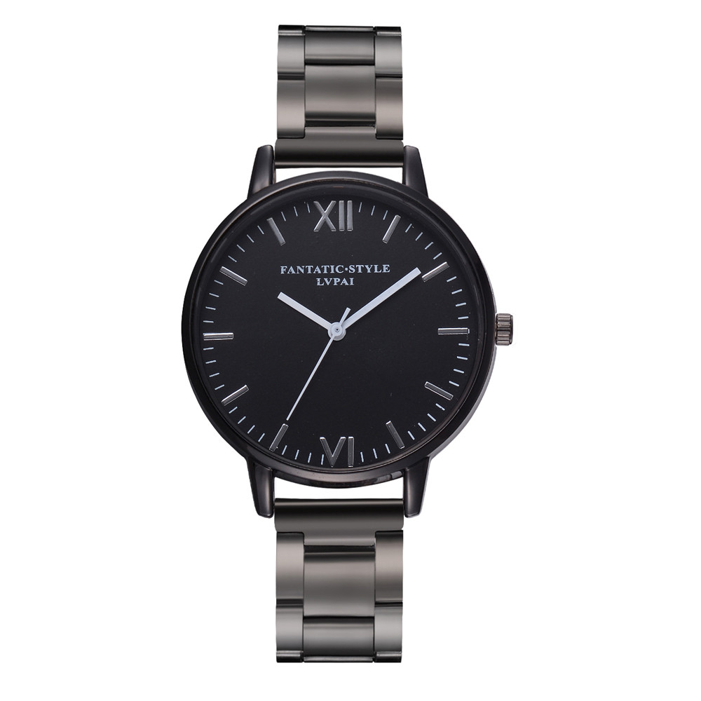 Klassieke Vrouwen Zwart Top Luxe Laides Jurk Zakelijke Mode Toevallige Waterdichte Horloges Quartz Kalender Horloge S1