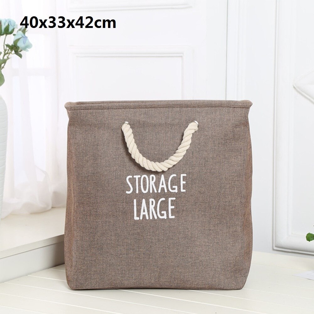 Cesto para ropa sucia plegable de goma EVA con asa, cubo cuadrado de almacenamiento para el hogar, textil, bolsa de almacenamiento de juguetes para mascotas, gran capacidad