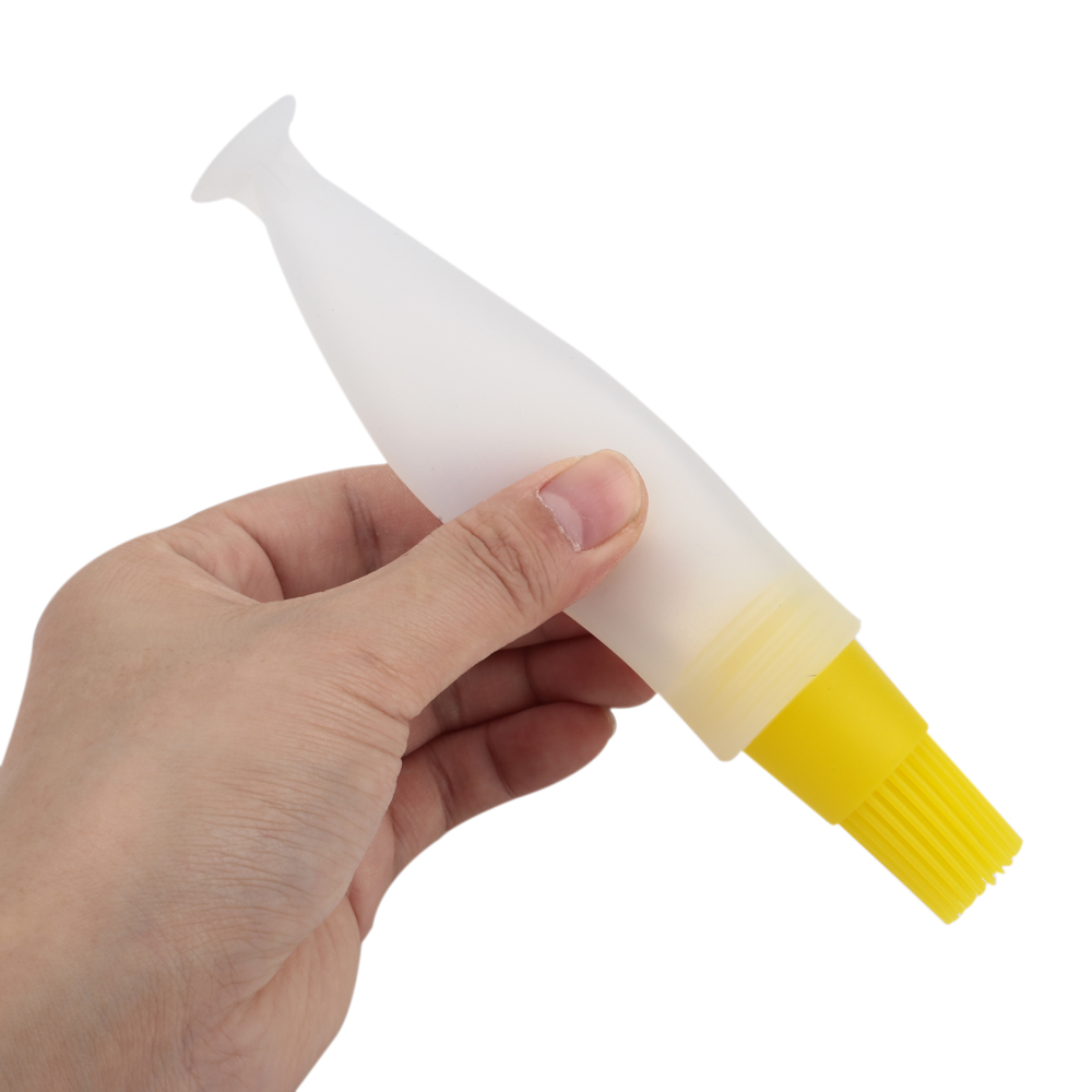 BBQ Oiler Oil Bottle Silicone Accessories Cooking Tool Environmental Economic Oil Brush Barbecue Baking Cake Pastry Home