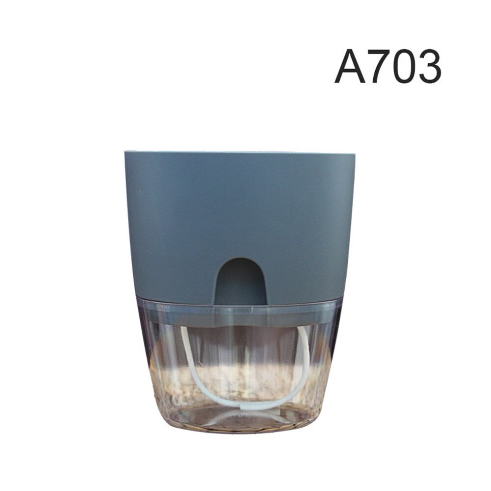 Plant Pot Cover Indoor Plastic Rotan Bloem Cover Ronde Moderne Decor Planter Tuin Planter I88: E