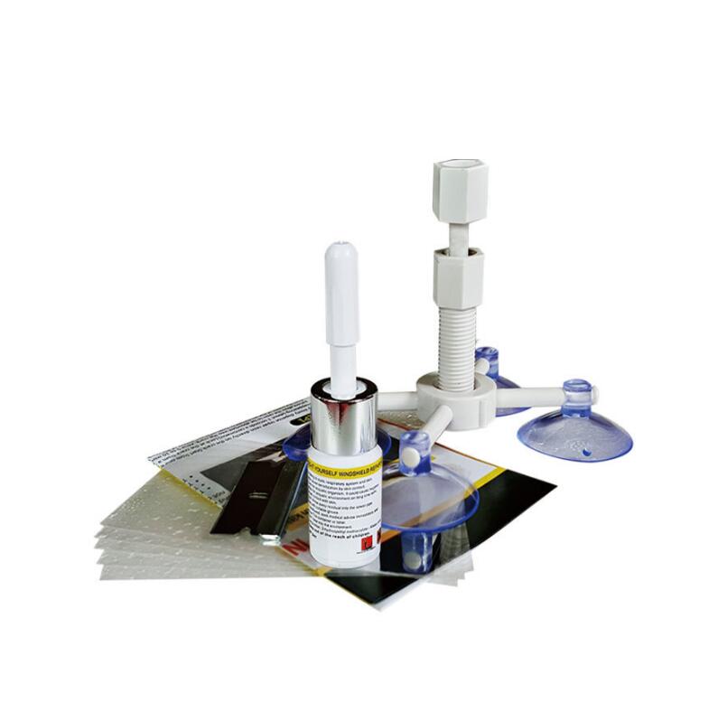 Car Windshield Repair Kit Crack Chip Scratch Remover Windshield Repair Resin Kit Tool Automotive Glass Nano Repair Fluid: white