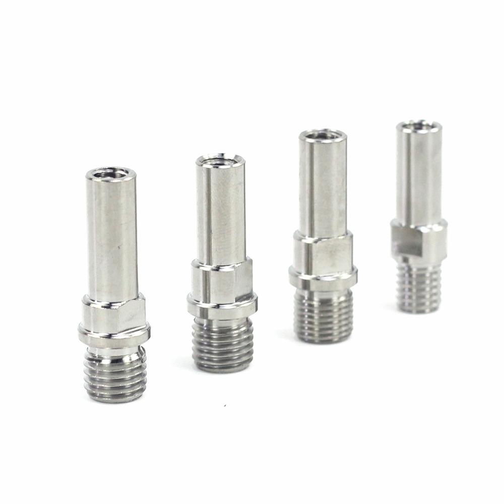 2pcs Titanium Bike V Brake Boss Cantilever Brakes Post Mount M10 M8 1.25mm 1.0mm Ti V Brake Screws Bolts