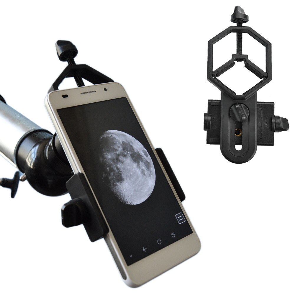 Mira telescópica y adaptador de microscopio para teléfono inteligente, en cámara de vídeo y captador de imagen a distancia