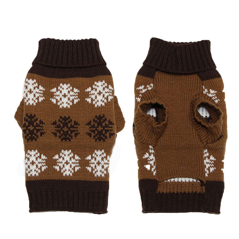 Chandail de noël en tricot | Rennes, animal de compagnie, chat chien, chiot rayé, vêtements chauds pour petits chiens, Costume Chihuahua bouledogue français