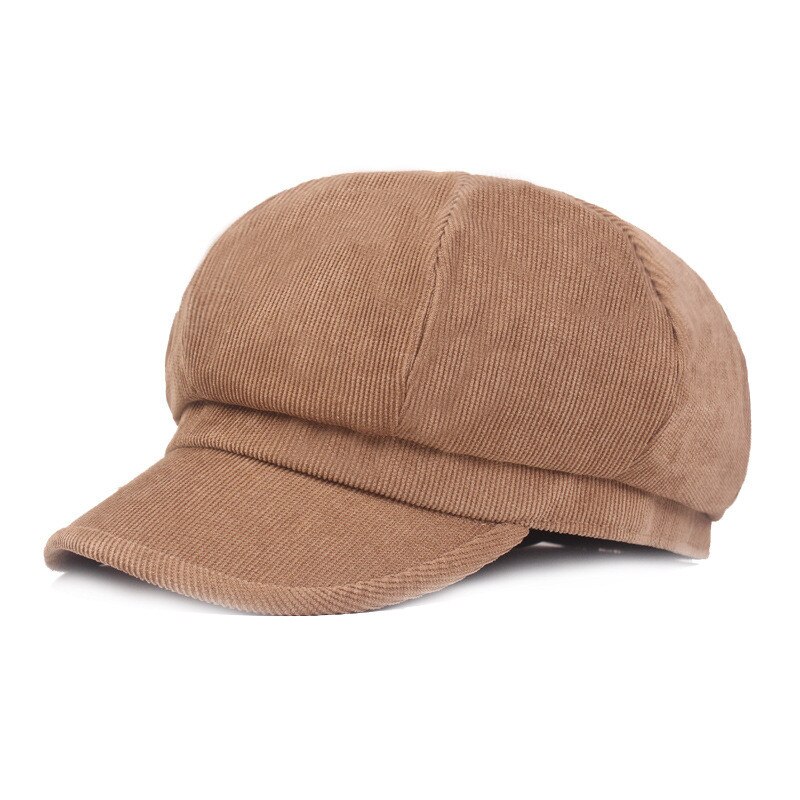 Women Cotton Golf Driving Beret Cabbie Hat Newsboy Flat Ivy Sun Summer Cap Korean Painter Newsboy Berets 9.5: KH
