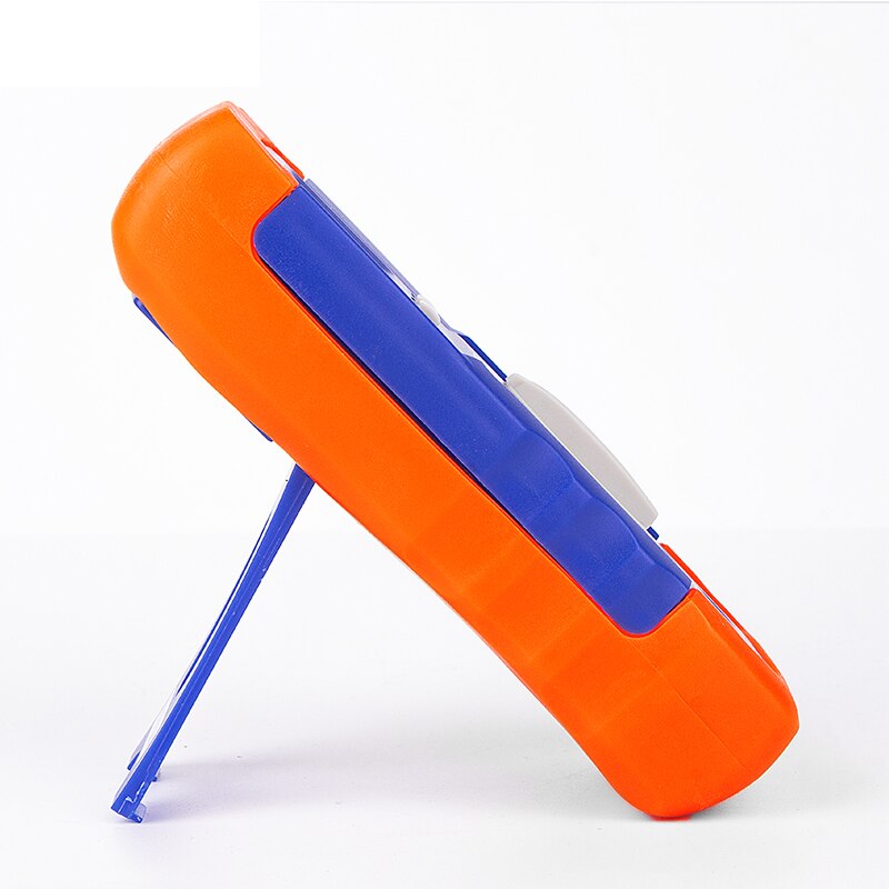 MiNi Digital Multimeter Tester AC DC Voltmeter AC Ammeter Frequency Resistance LED Measure With Stand LCD Backlight With Probes