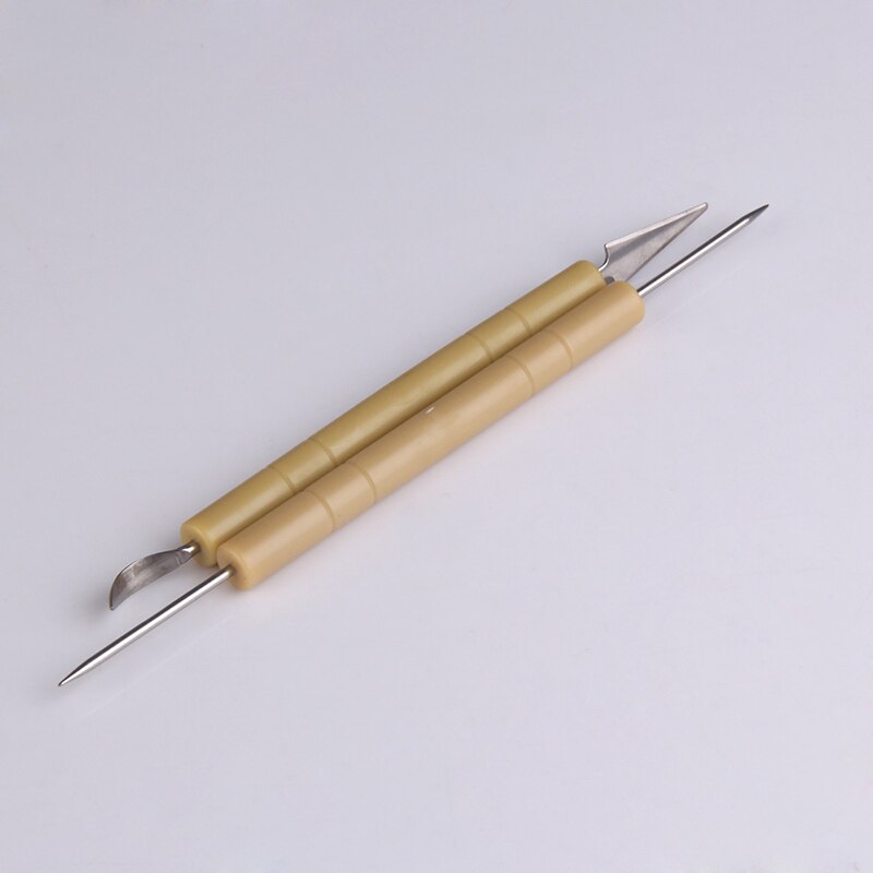 Plastic and Steel Pottery Clay Sculpture Tools with Irregular Edges Clay Sculpture Tool 10set