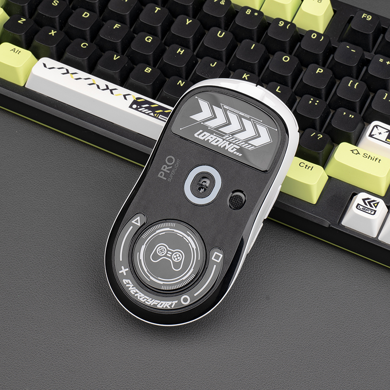 Pegatina de pies de ratón de cristal para patines Logitech G PRO X SUPERLIGHT con borde curvo redondeado, pies deslizantes adecuados para juegos FPS MOBA