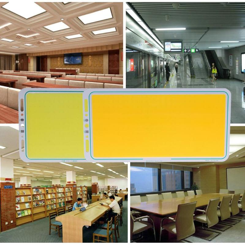220 x 120mm led panel ljus 12v 70w 7000lm led panel strip vit/varm vit cob board ljus lampa energisnål led lampjes