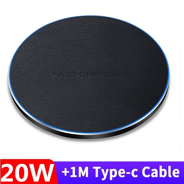 30W Fast Wireless Charger For Samsung S20 S10 S9 Note 10 20 Qi induction Charging Pad for iPhone 12 11 XS XR X 8 Airpods Pro: 20W