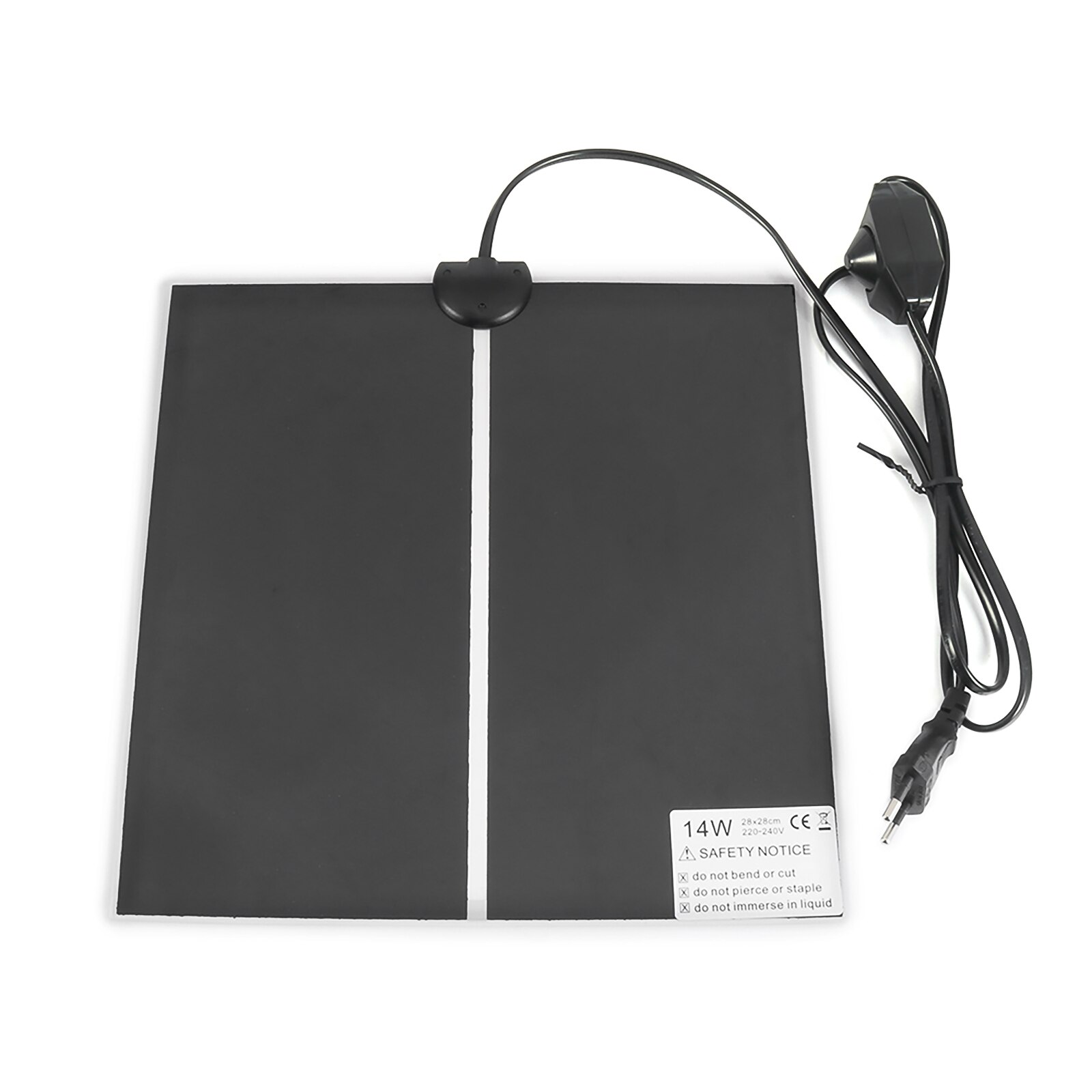 220-240V Haustier Reptil Vivarium Terrarium Warme Heizung Pad Heizung matt Mit Thermostat Regler 14/20/28/35/45W: B