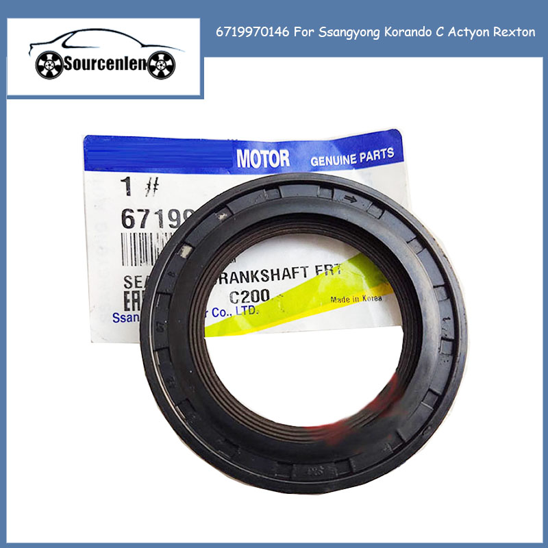 Brandnew genuíno virabrequim dianteiro selo de óleo #6719970146 para ssangyong korando c actyon rexton