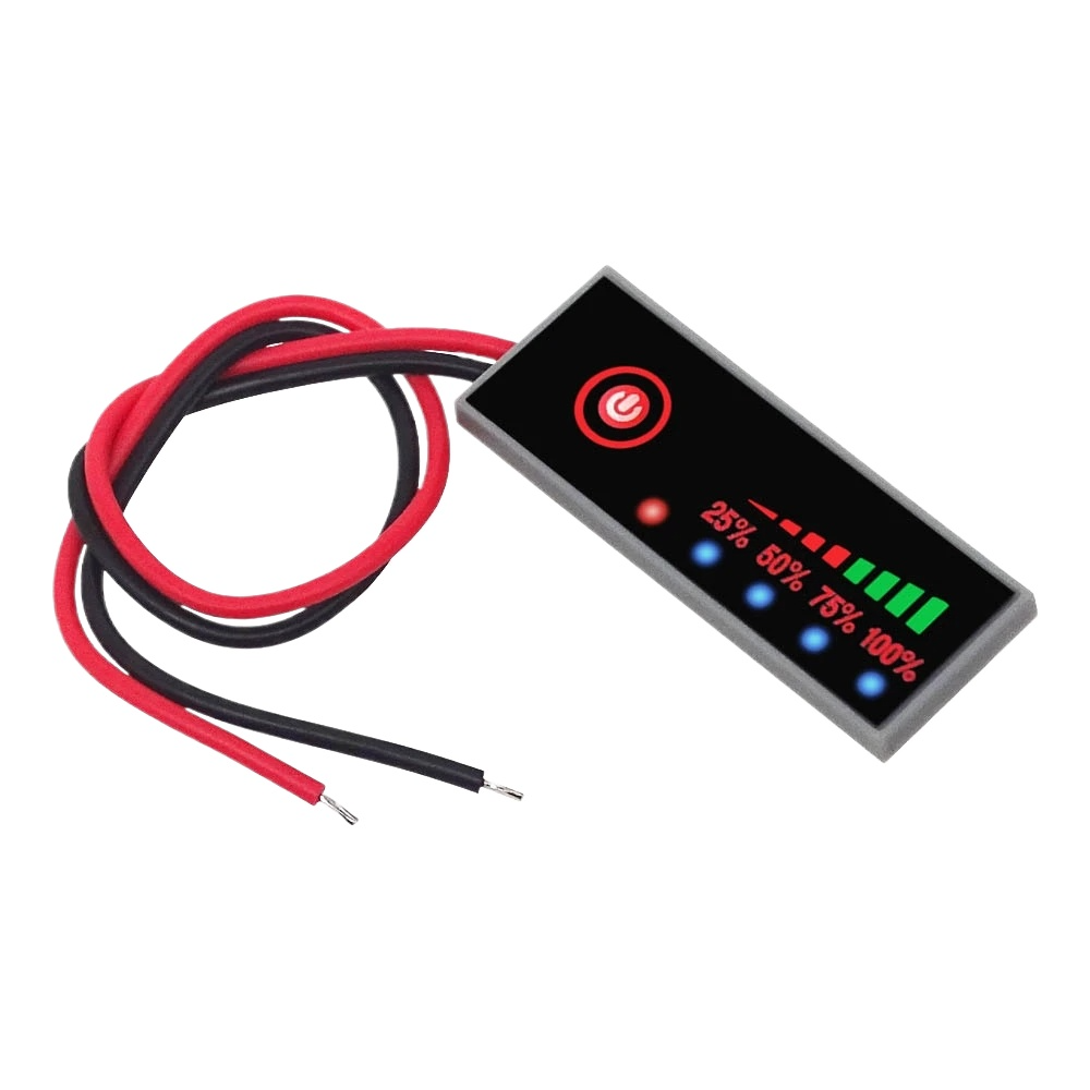 Batterij Niveau Indicator 1/2/3/4/5/6S 3.7-25.2V Lithium Batterij Li-ion Capaciteit Indicator Board Power Display Opladen Tester
