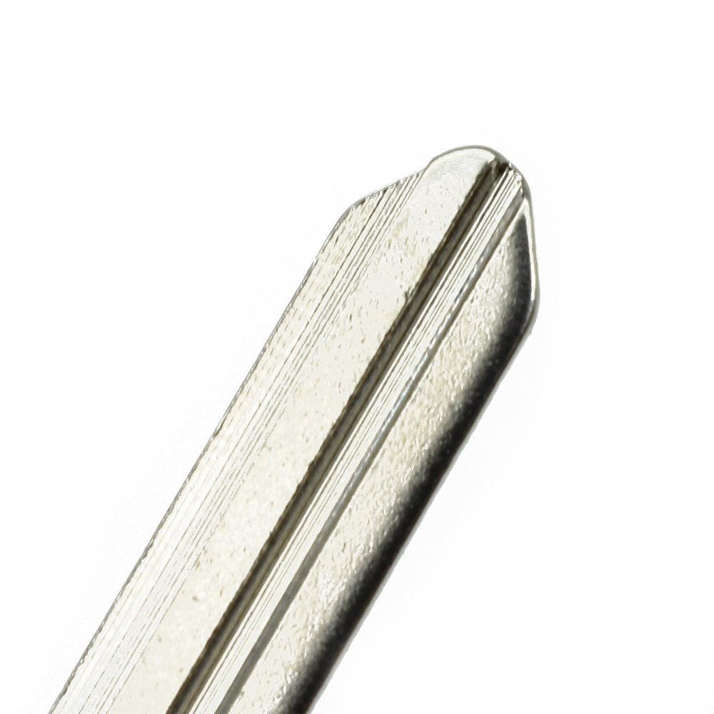 Hoja de llave de coche L5 sin cortar, carcasa de llave de repuesto para LADA, abatible, remota, plegable, en blanco, 10 piezas