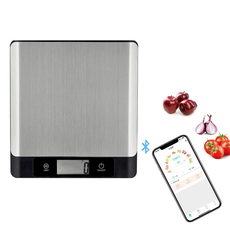 Smart Kitchen Scale Detection Food Composition Bluetooth Nutrition Scales Digital kitchen Electronic Weight Scale Connect App