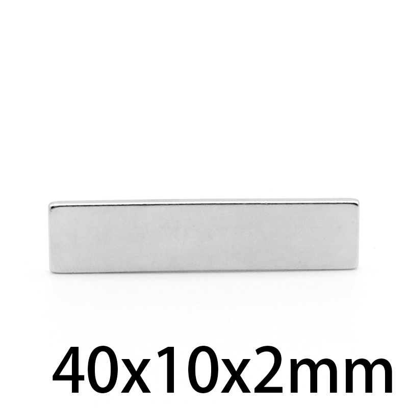 5-50pcs 40mmx20mmx5mm Super Strong Craft Rare Earth Neodymium Block