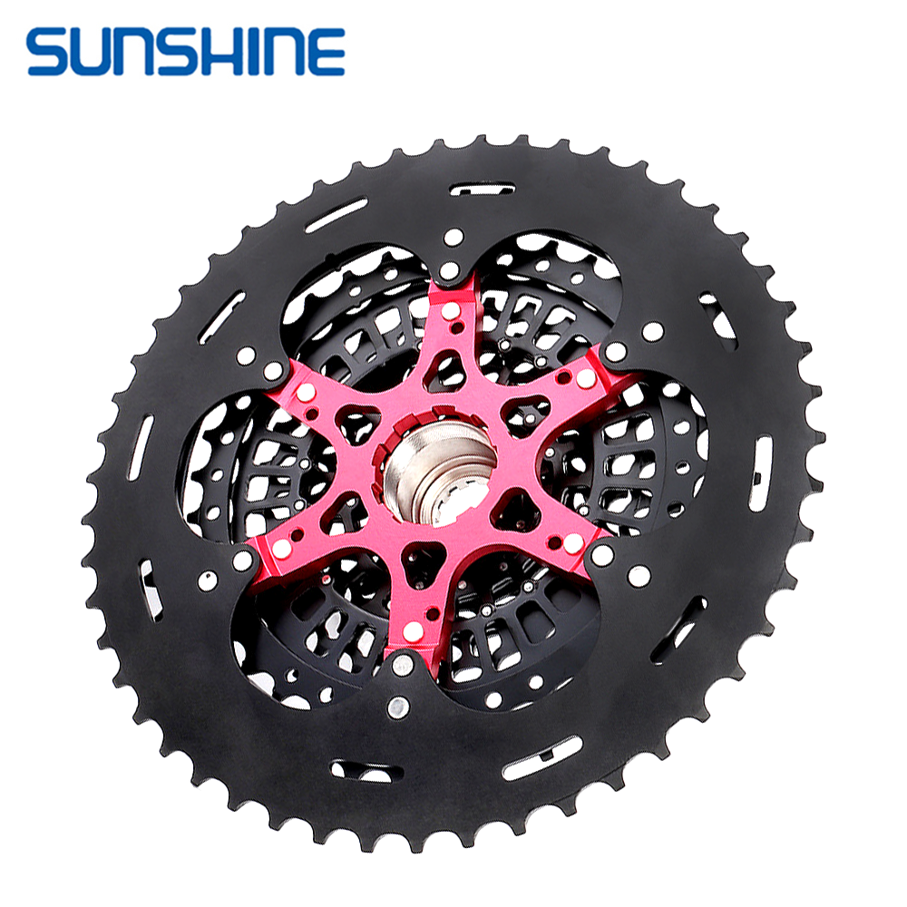 SUNSHINE XD estructura Cassette de bicicleta 12 velocidades 9T-50T rueda libre de bicicleta de montaña negra 12V para Sram XD freehub GX EAGLE XX1 X01