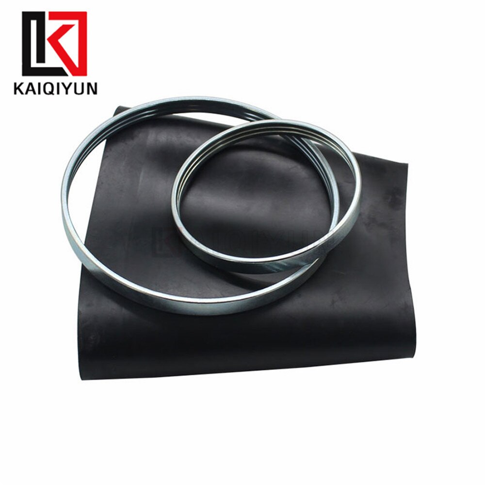 Rear Rubber Sleeve Air Spring w/Crimping Ring For Mercedes Benz S Class W221 2007 Air Suspension Shock Absorber 2213205513