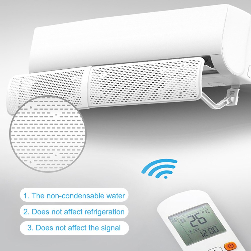 Ciieeo Klimaanlagen Windschutz - Verstellbarer Luftleiter Für Splitgeräte