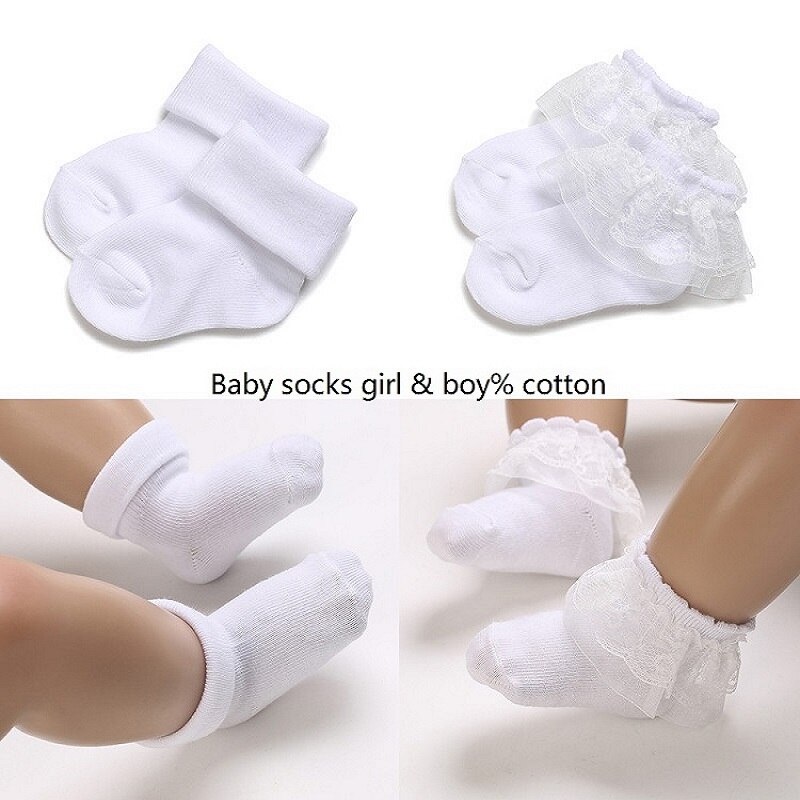 Calcetines antideslizantes de algodón para niños y niñas, medias cómodas de tubo suave, de 0 a 1 años,