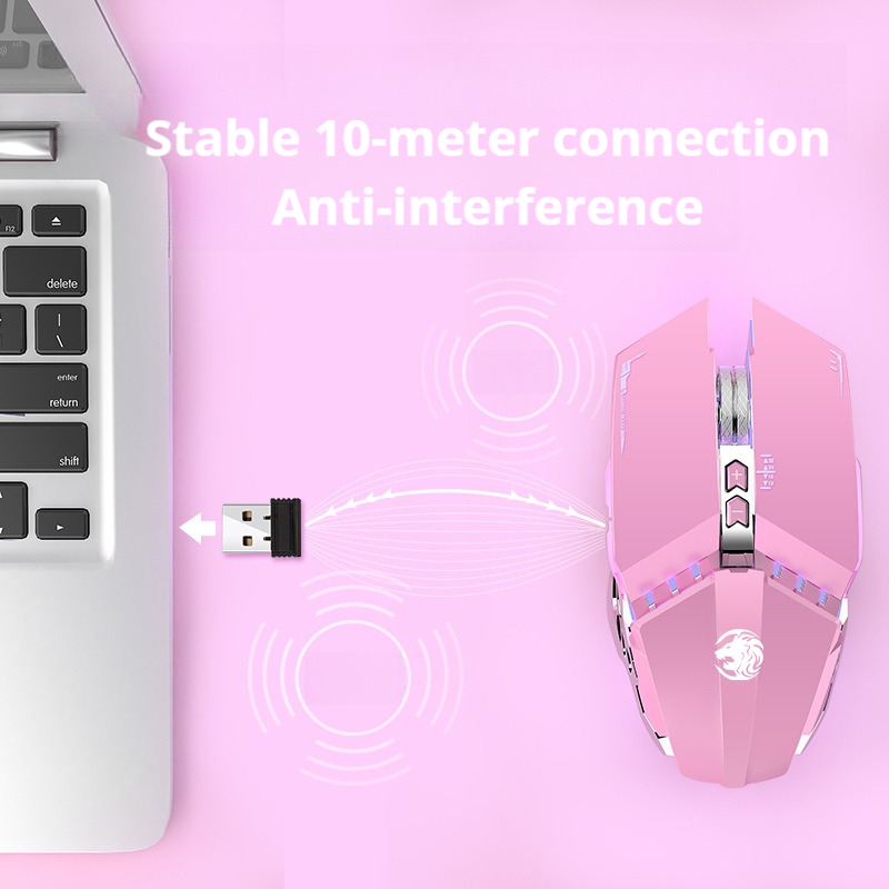 Wireless Mouse Bluetooth Dual-Mode Silent Charging Models Gaming Mechanical Gaming Office Mouse