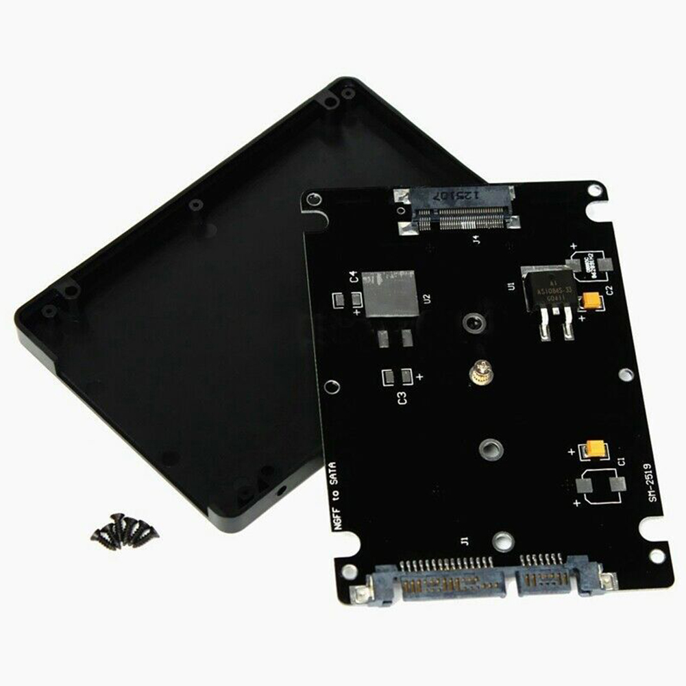 Pour ordinateur adaptateur carte facile à installer ajouter sur Expansion SSD accessoires M.2 vers SATA connecteur convertisseur