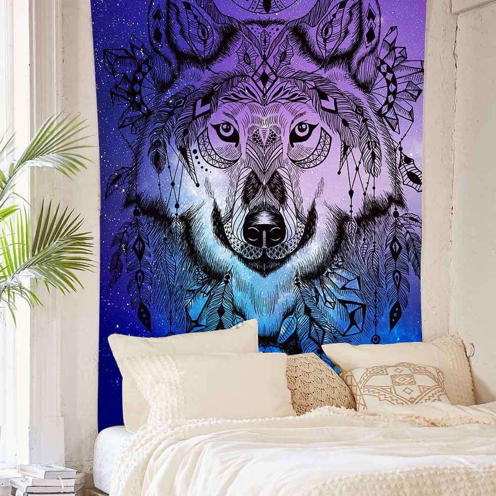 Simsant Lemon Fruit Flower Tapestry Lemon Tree Leaves Pattern Art Wall Hanging Tapestries for Living Room Home Dorm Decor: GT2TSIZY0241