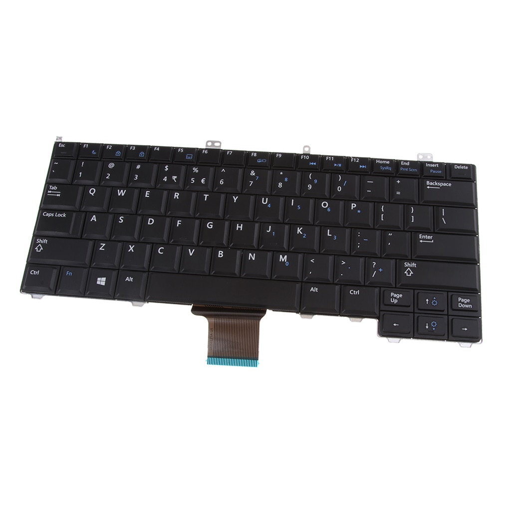 Replacement Keyboard for Dell Latitude 12 7000 E7240 E7440 E7420 Laptop US Layout