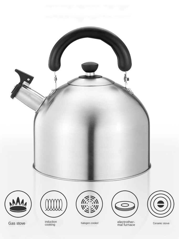 Roestvrijstalen Huishoudelijke Fluitje Ketel Ketel Grote Capaciteit Inductie Koken Gasfornuis Gasfornuis Universele