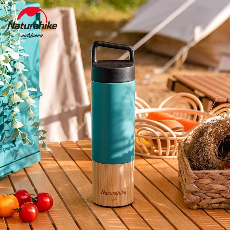 Naturehike Sport Thermosfles Outdoor Rvs Thermos Grote Capaciteit Thermische Koffie Mok Cup Water Fles Thermosfles