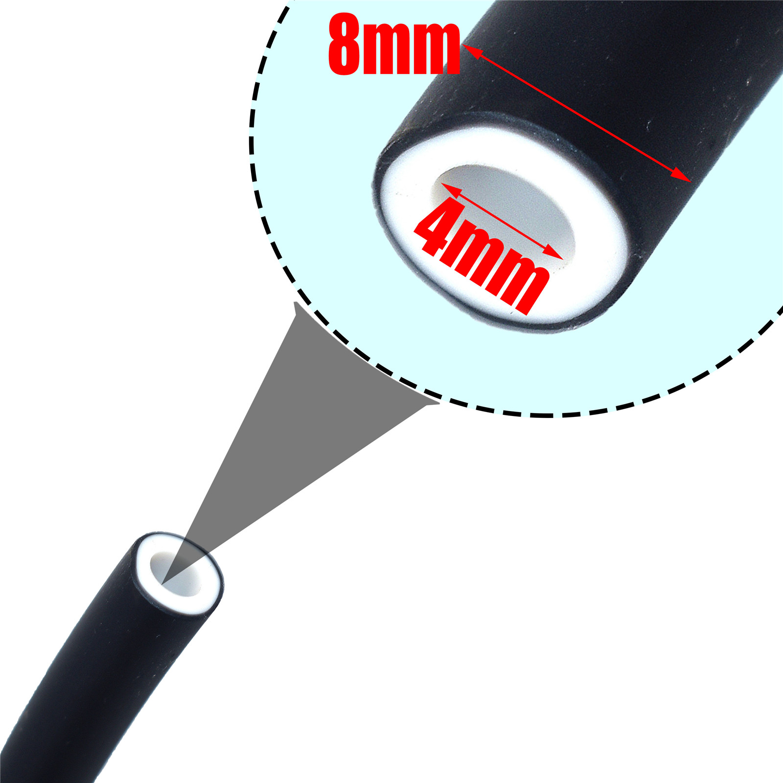 Tubes pour huile de carburant, 3 mètres, 5M, 10M, jaune, vert, rouge, bleu, pour moto, dirt bike, pit bike, ATV, monkey bike, motocross, scooter