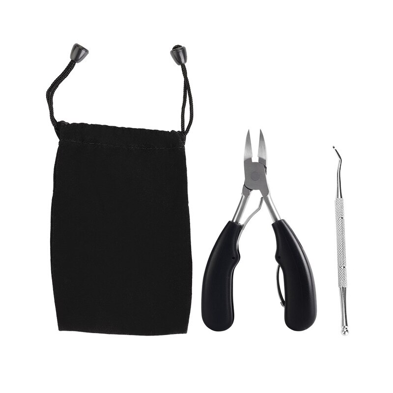 Nouvellement lourd orteil épais coupe-ongles pinces pédicure acier orteil coupe-ongles pour ongles épais ou incarné ongle