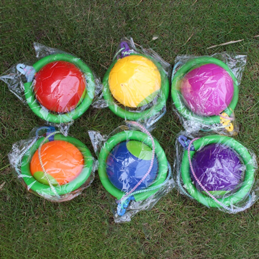 Springen Bal Speelgoed Enkele Voet Geschoten Bal Stuiterende Bal Springen Fitnessapparatuur Speelgoed Kruipen, Emotie, Ouder-kind