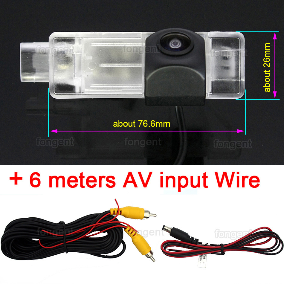 per Peugeot 2008 208 301 307 3008 406 407 408 508 607 806 807 RCZ Citroen C5 C4 MG3 MG5 2010 2009 2015 telecamera retromarcia per auto: pesce eye