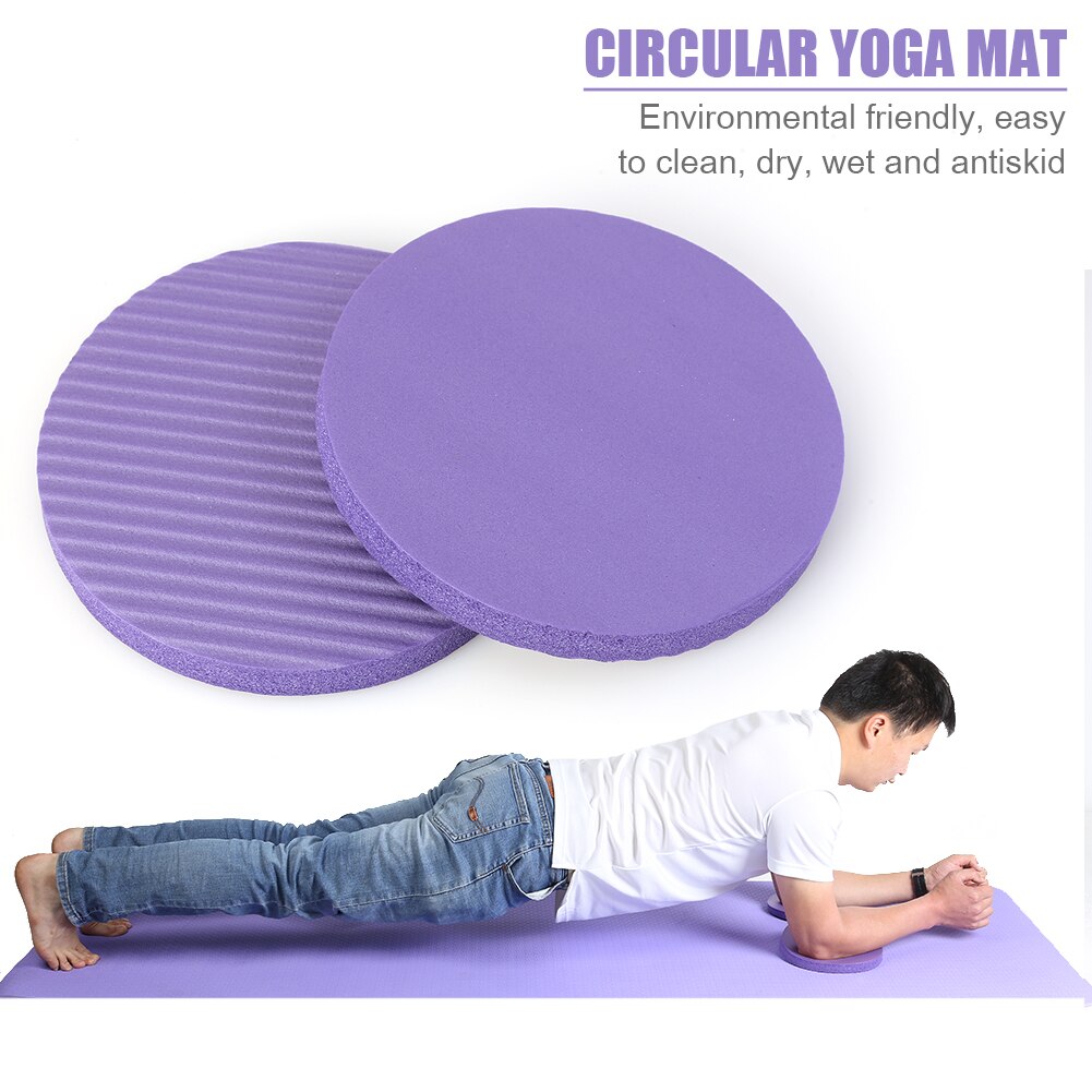 1 paar rutschfeste yogamatten-kissen, tragbare fitness-übungs-kniepolster, kissen für knie, handgelenke, hüften, hände, ellbogen, balance-unterstützung