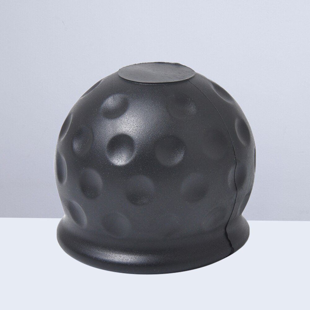 1pc Truck Car Tow Cover Cap Universal Caravan Towing Trailer Towball Protector: Black 2