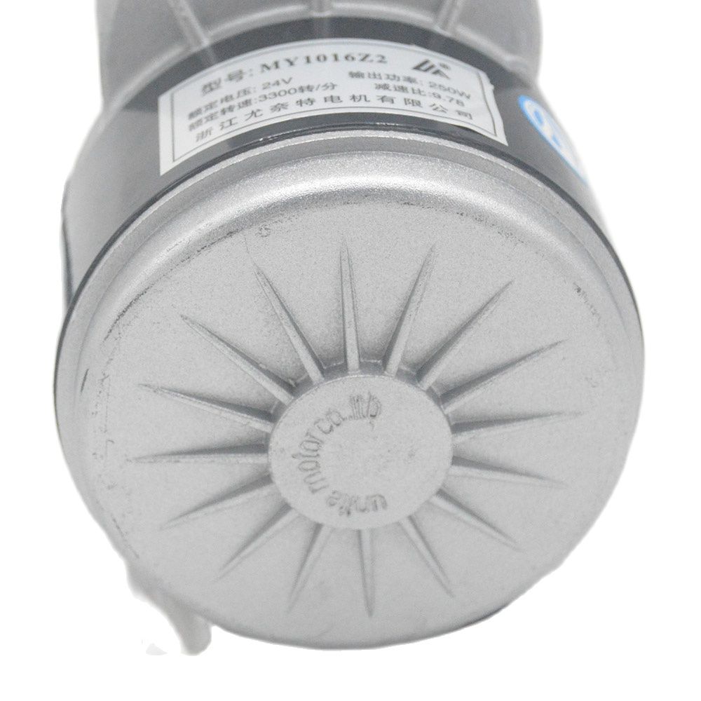 Motor de bicicleta eléctrica, 250W, 24V/36V CC, engranaje, cepillo